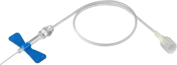 VENOFIX SAFETY 23G 0,65x19mm tubo 30cm blu 50 pezzi