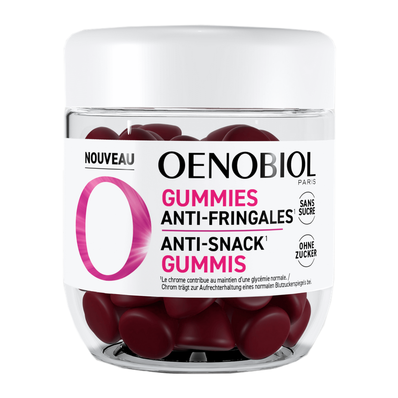 Oenobiol Gomme Anti-Snack 60 pezzi