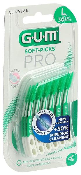 GUM Soft-Picks Pro Grande 30 pezzi