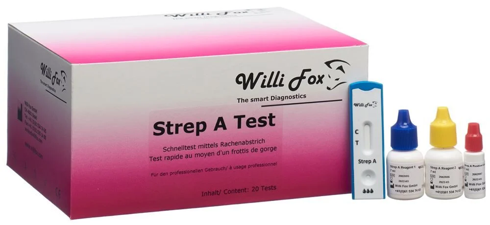 STREP A Test Teomed con tampone floccato 20 pezzi