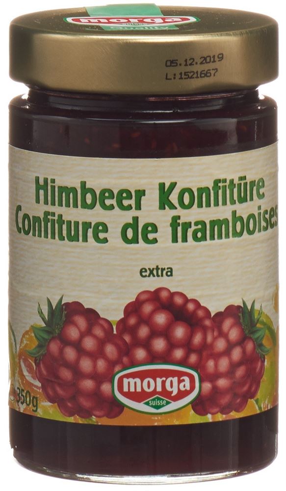 MORGA Marmellata di lamponi 350g