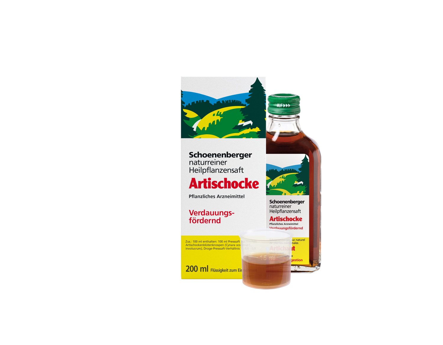 Schoenenberger Artischocken Heilpflanzensaft 200ml