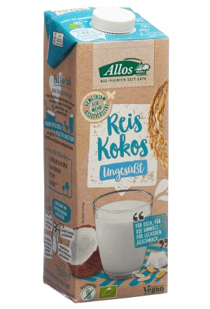 ALLOS Bevanda al riso e cocco Tetra 1lt