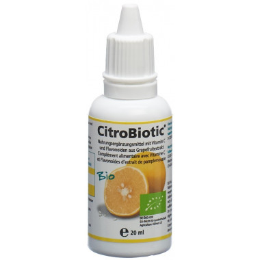 Citrobiotic Estratto di semi di pompelmo biologico 20ml