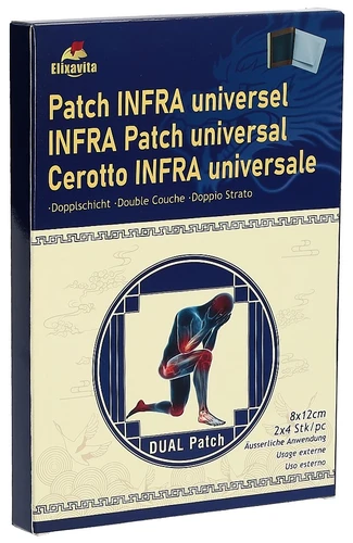 ELIXAVITA Patch Infra Universale 8 pezzi