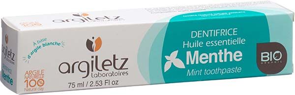 ARGILETZ Dentifricio Menta Biologico Tb 75ml