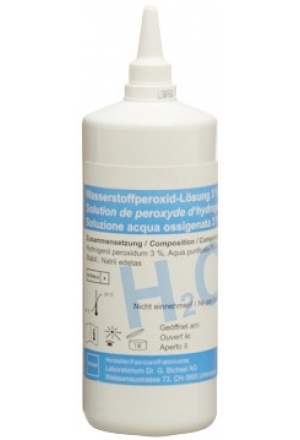 Bichsel soluzione di perossido di idrogeno al 3% PhEur sterile 250ml