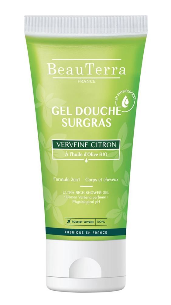 BeauTerra Gel doccia ricco al verbo degli agrumi 100ml