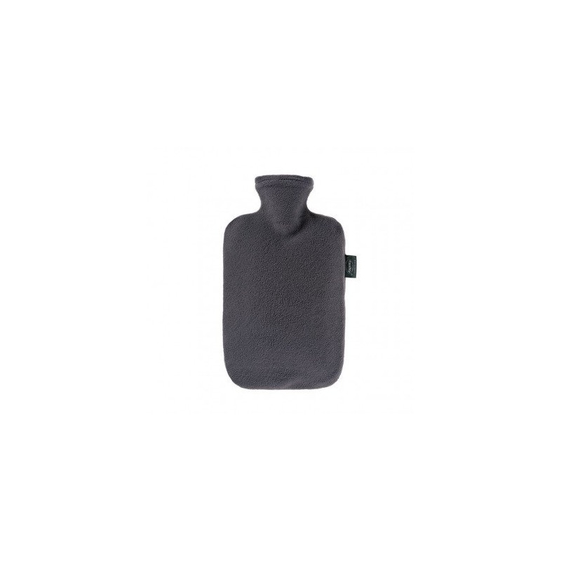 Borsa dell'acqua calda Fashy 2l in pile antracite termoplastico