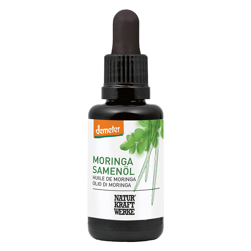 NATURKRAFTWERKE Olio di semi di moringa nativo Demeter 30ml