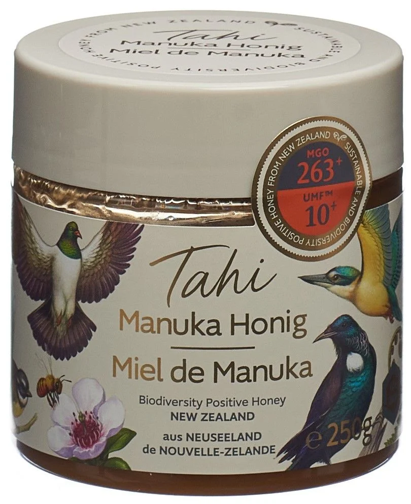 TAHI Miele di Manuka UMF 10+ MGO 263+ D/F vaso 250g