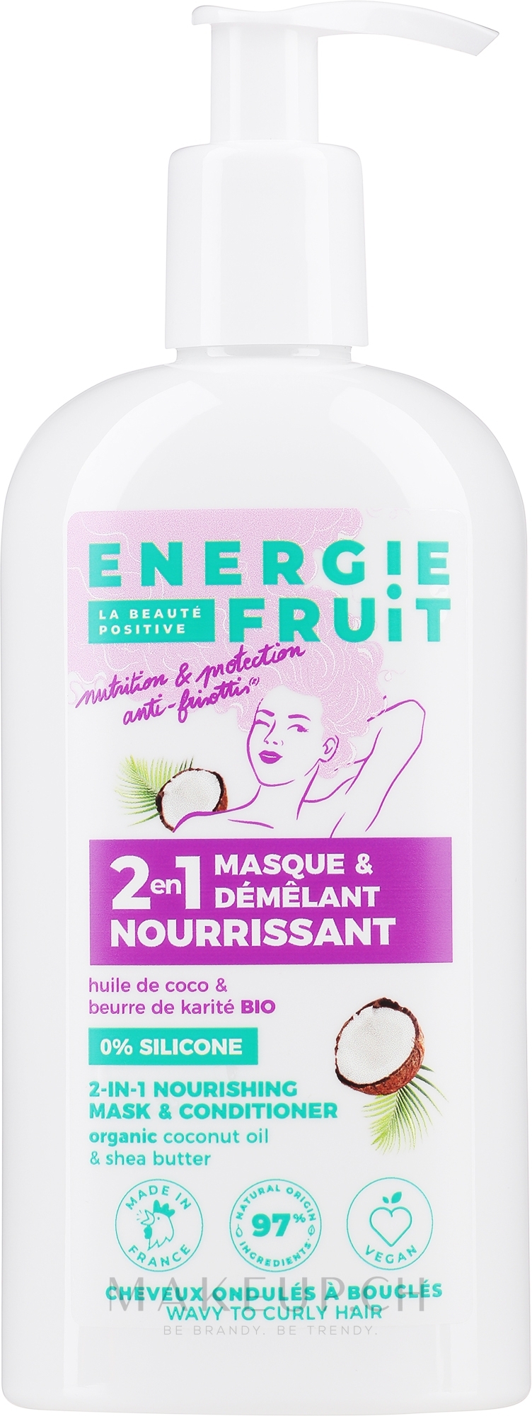ENERGIE FRUIT Maschera Balsamo Cocco Karité 300ml