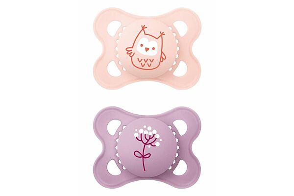 MAM Original Nuggi Silicone 0-6 mesi Bambina 2 pezzi