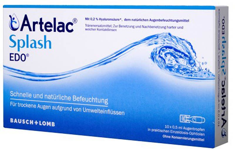Artelac® Splash EDO Gtt Opht 10 Monodos 0,5ml