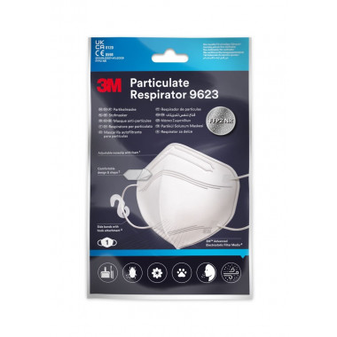 3M Maschera antiparticolato FFP2 monouso 9623