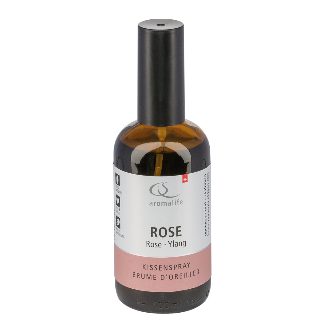 AROMALIFE Spray per cuscini alla rosa e all'ylang 100ml