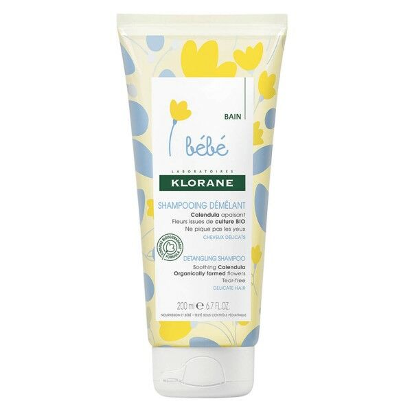 Klorane Bebe Shampoo delicato districante nuovo 200ml