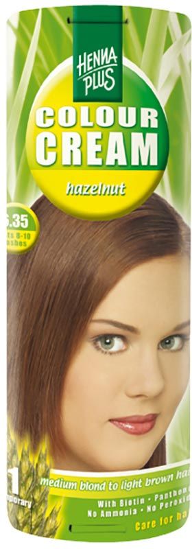 HENNA PLUS Crema colorata 6.35 nocciola 60ml