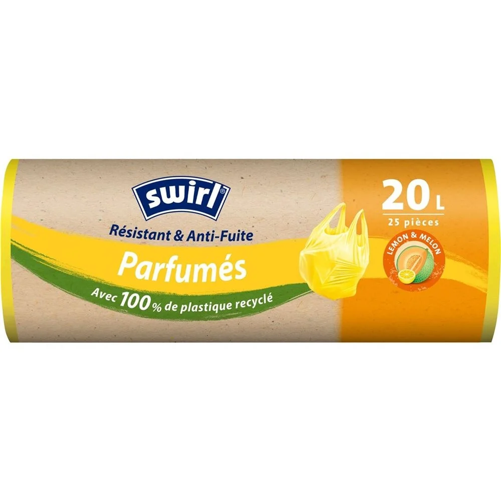Cestino profumato Swirl 20l Limone-Melone 25 pezzi
