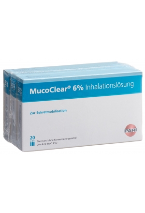PARI MucoClear 6 % NaCl soluzione per inalazione 60 fiale 4ml