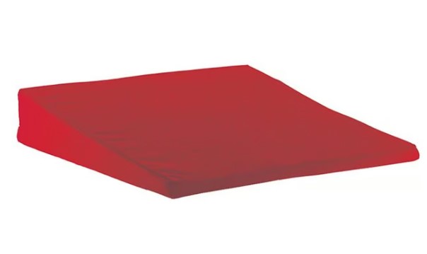 Cuscino a cuneo Sundo 370x370x70/20mm rosso