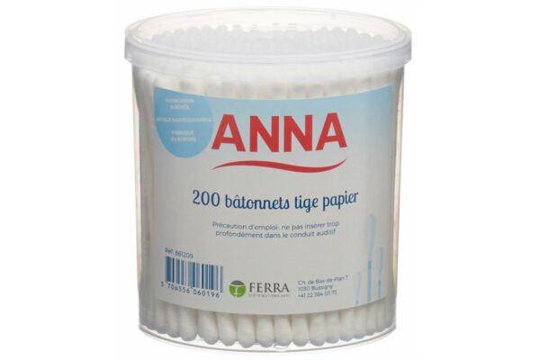 Anna cotton fioc carta 200 pezzi