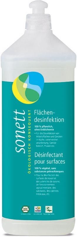 Sonett disinfettante per superfici bottiglia di ricarica da 1 litro