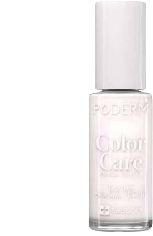 Poderm Vernis Colour Care Blanc perlé Fl 8ml