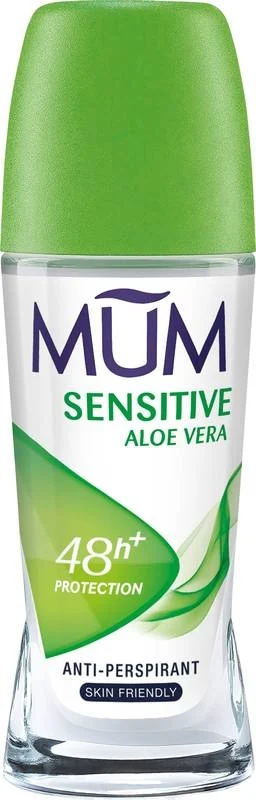 MUM Deodorante roll-on Sensitive all'aloe vera 50 ml