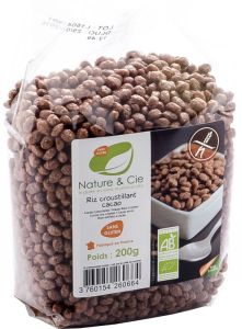 Nature & Cie Rice Crispies Choco senza glutine 200g