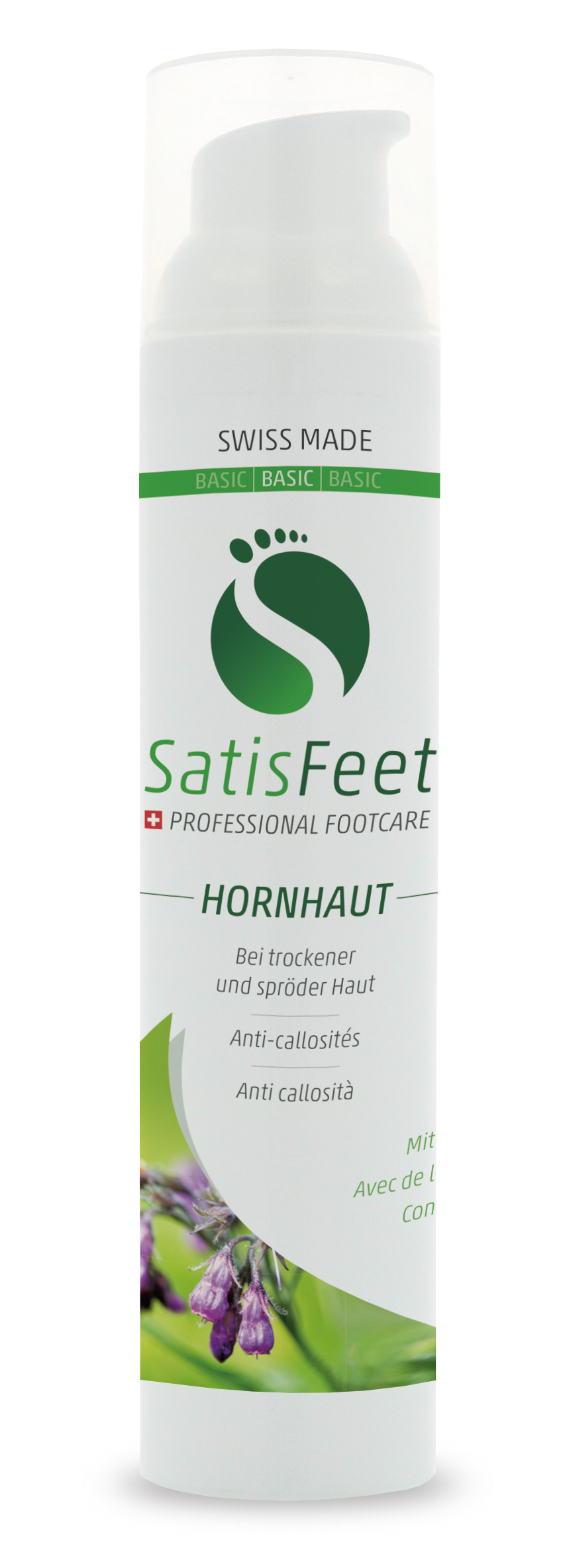 SATISFEET Hornhaut Airless Dispenser 100 ml