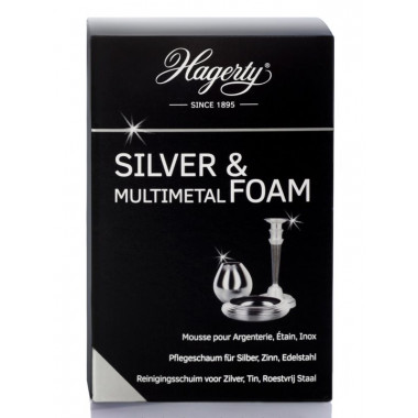 Schiuma Hagerty Argento e Multimetallo 185g