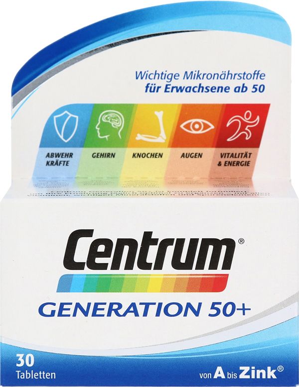Centrum Generation 50+ Compressa 30 pezzi