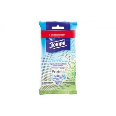 Salviette per mani Tempo Protect 10 pezzi