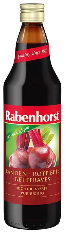 Succo di barbabietola Rabenhorst Biologico Fl 750ml