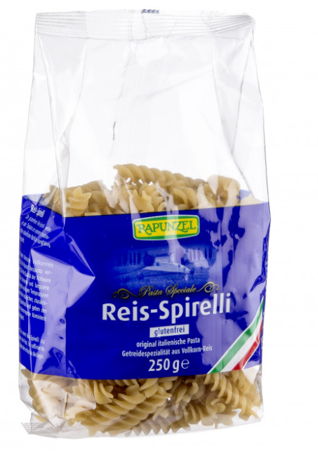 Spirelli di riso integrale Rapunzel Btl 250g