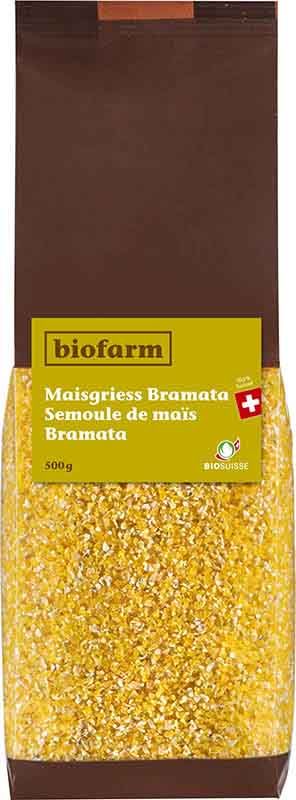 BIOFARM Semola di mais Bramata Bud Btl 500g