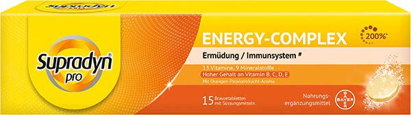 Supradyn® pro energy-complex compresse effervescenti 15 pezzi