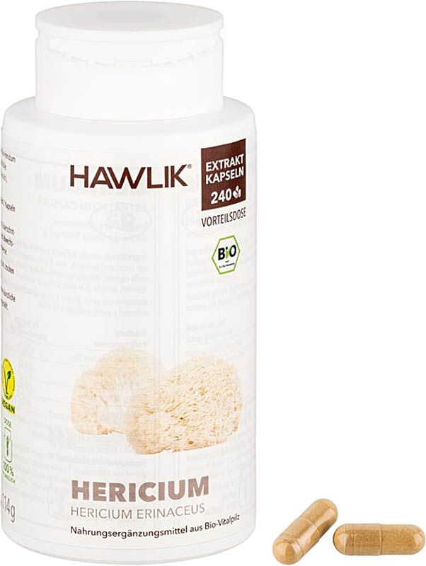 Capsule di estratto di Hericium HAWLIK 240 Capsule