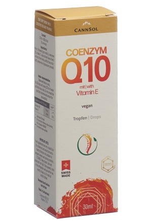 CANNSOL Coenzima Q10 Vit E idrosolubile Pip Fl 30ml