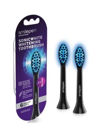 smilepen SonicWhite 6 LED testine di ricambio 2 pezzi