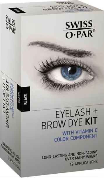 SMISS O-PAR Colore per sopracciglia e ciglia nero 5ml