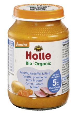 Holle Carote Patate e Manzo 190g