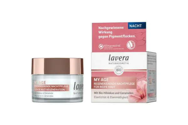 Lavera My Age trattamento notte rigenerante per pelli mature vaso 50ml