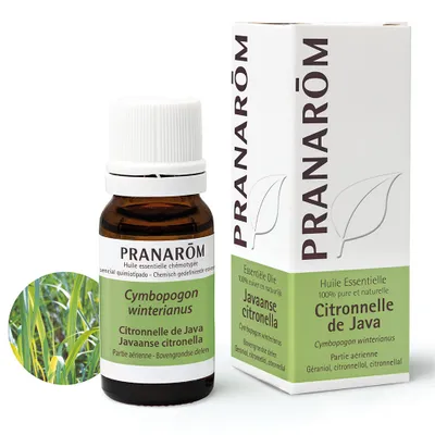 PRANAROM Java Citronella etere/olio organico 10ml