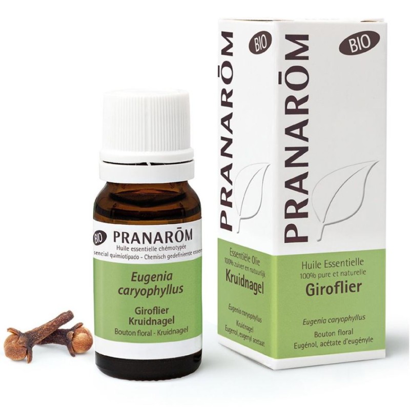 PRANAROM Olio essenziale di chiodi di garofano biologico 10ml