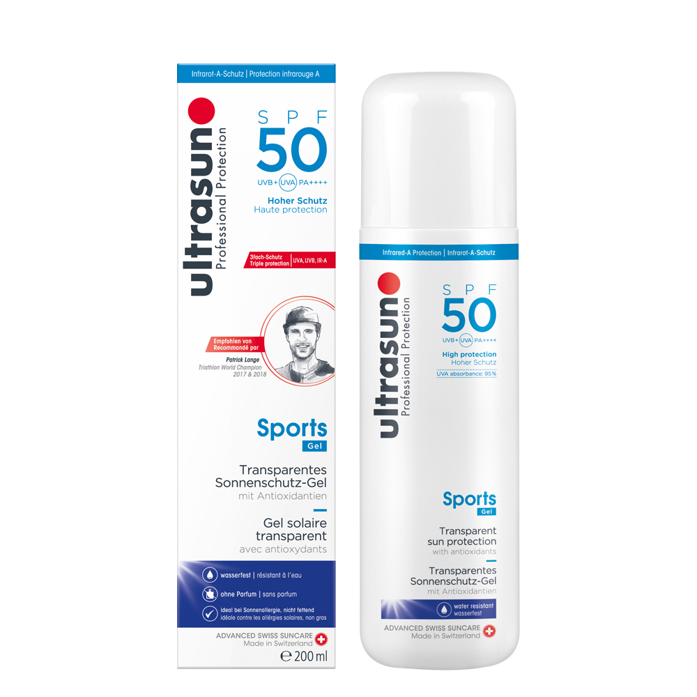 Ultrasun Gel Sportivo SPF 50 200ml