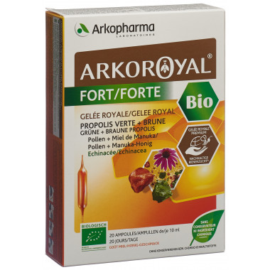 Arkoroyal® Pappa Reale Forte Biologica 20 Bere amp 10ml