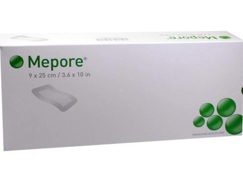 Medicazione Mepore 25x9cm Tampone per ferite 20x5cm 30 pezzi