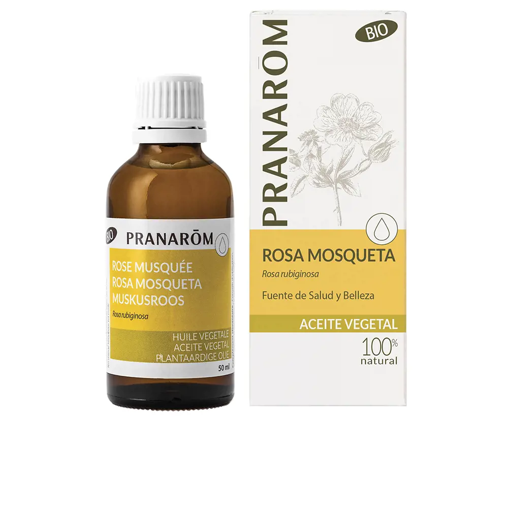 PRANAROM Olio vegetale di rosa mosqueta BIO Fl 50ml